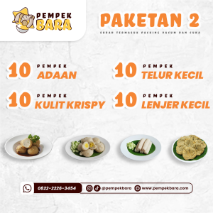 Paketan 2 - Pempek Asli Palembang Murah