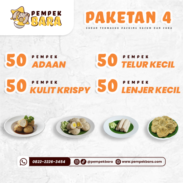 Paketan 4 - Pempek Asli Palembang Murah